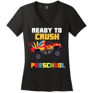 Ready To Crush Preschool Women's V-Neck T-Shirt