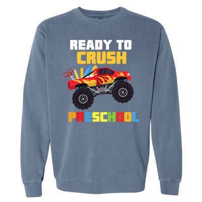 Ready To Crush Preschool Garment-Dyed Sweatshirt