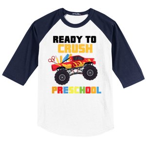 Ready To Crush Preschool Baseball Sleeve Shirt