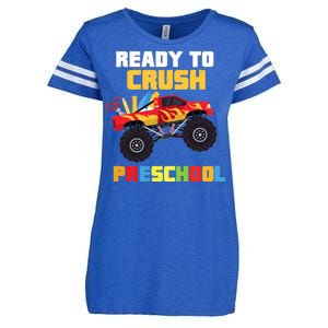 Ready To Crush Preschool Enza Ladies Jersey Football T-Shirt