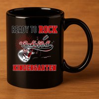 Ready To Rock Kindergarten 11oz C Handle Ceramic Mug