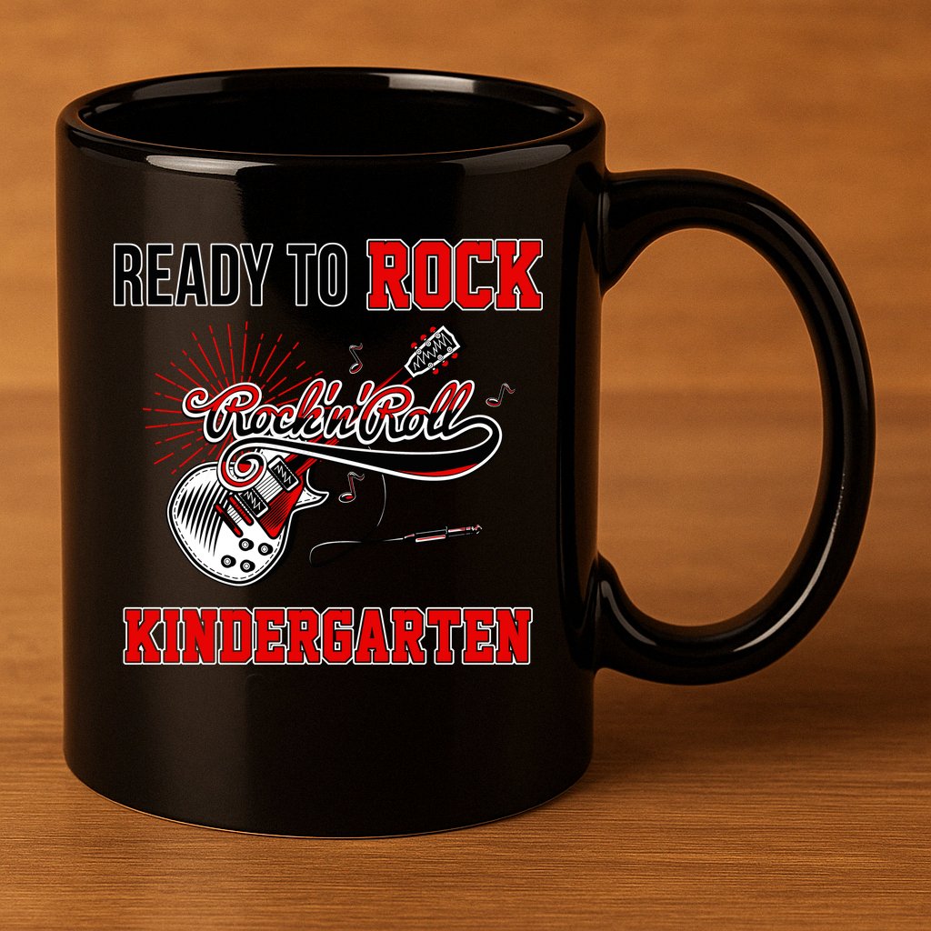Ready To Rock Kindergarten 11oz C Handle Ceramic Mug