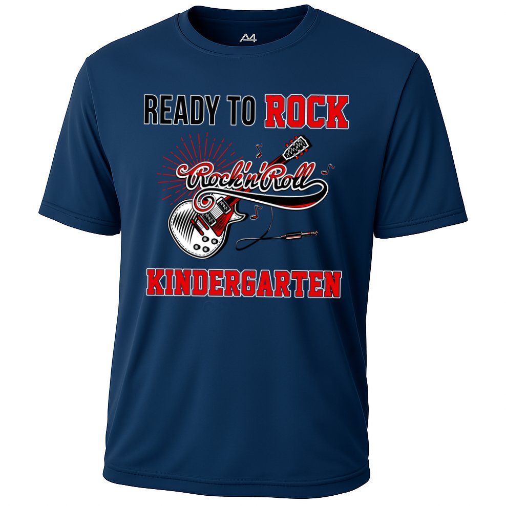 Ready To Rock Kindergarten Cooling Performance Crew T-Shirt