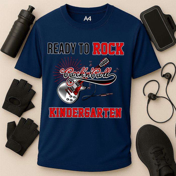 Ready To Rock Kindergarten Cooling Performance Crew T-Shirt