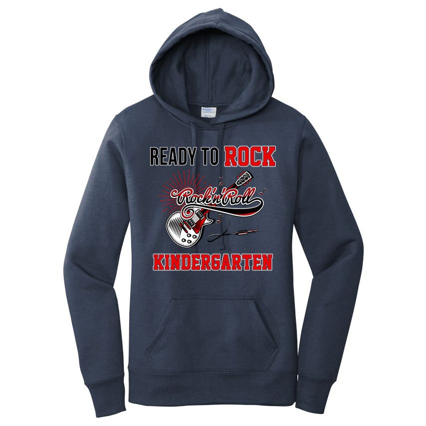 Ready To Rock Kindergarten Women's Pullover Hoodie
