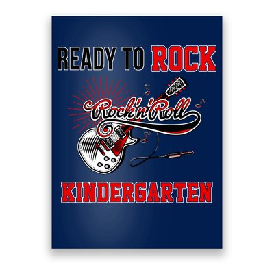 Ready To Rock Kindergarten Poster