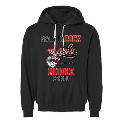 Ready To Rock Middle School Garment-Dyed Fleece Hoodie