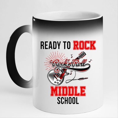 Ready To Rock Middle School 11oz Black Color Changing Mug