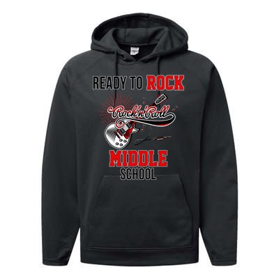 Ready To Rock Middle School Performance Fleece Hoodie