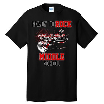 Ready To Rock Middle School Tall T-Shirt