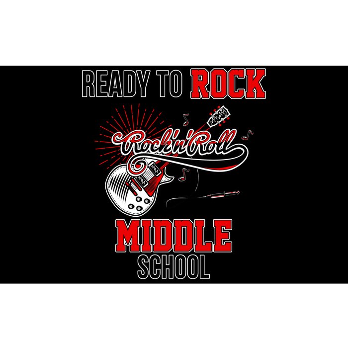 Ready To Rock Middle School Bumper Sticker