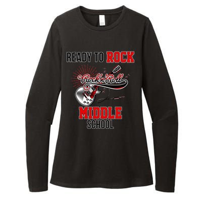 Ready To Rock Middle School Womens CVC Long Sleeve Shirt