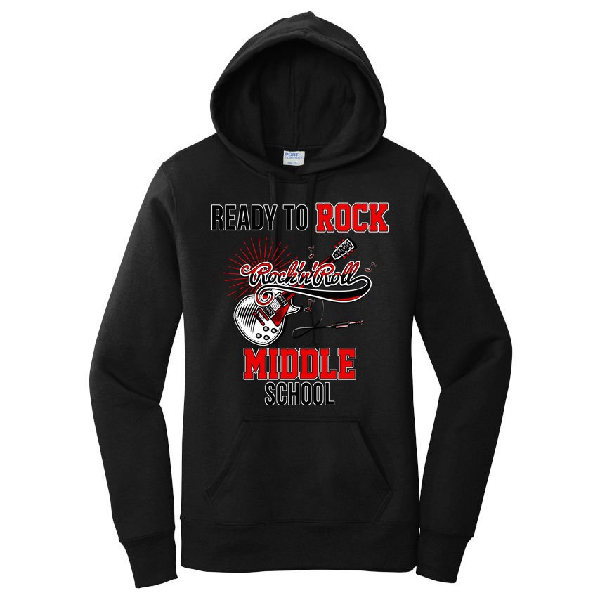 Ready To Rock Middle School Women's Pullover Hoodie