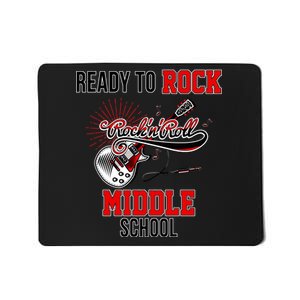 Ready To Rock Middle School Mousepad