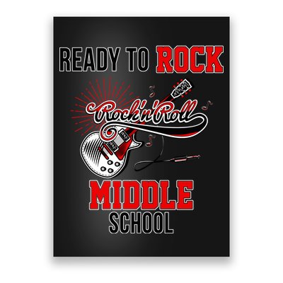 Ready To Rock Middle School Poster