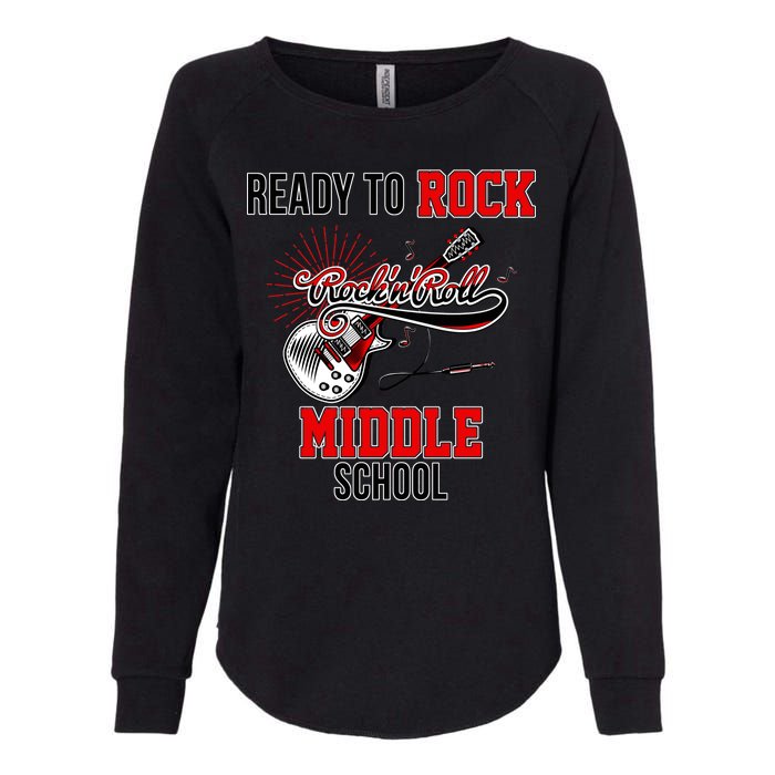 Ready To Rock Middle School Womens California Wash Sweatshirt