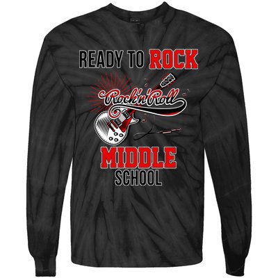 Ready To Rock Middle School Tie-Dye Long Sleeve Shirt