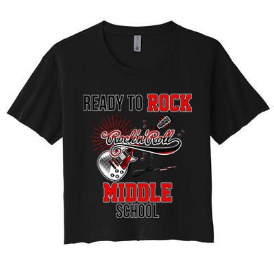 Ready To Rock Middle School Crop Top