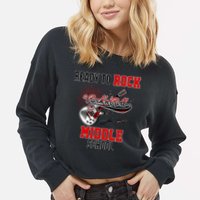 Ready To Rock Middle School Cropped Pullover Crew