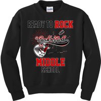 Ready To Rock Middle School Kids Sweatshirt