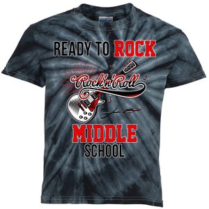 Ready To Rock Middle School Kids Tie-Dye T-Shirt