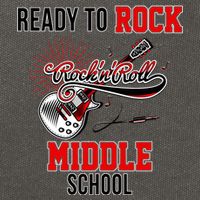 Ready To Rock Middle School Cotton Canvas Backpack