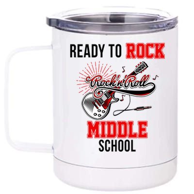 Ready To Rock Middle School 12 oz Stainless Steel Tumbler Cup