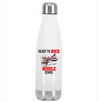 Ready To Rock Middle School Stainless Steel Insulated Water Bottle