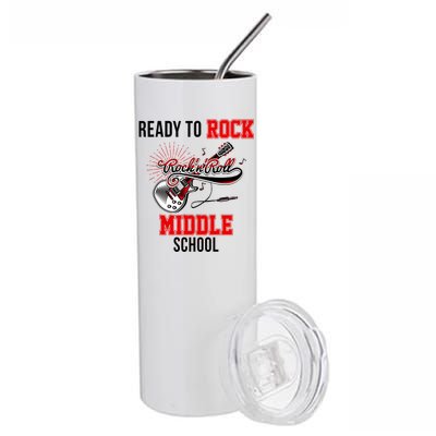 Ready To Rock Middle School Stainless Steel Tumbler