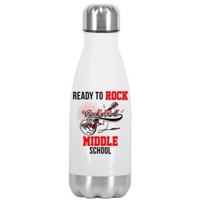 Ready To Rock Middle School Stainless Steel Insulated Water Bottle