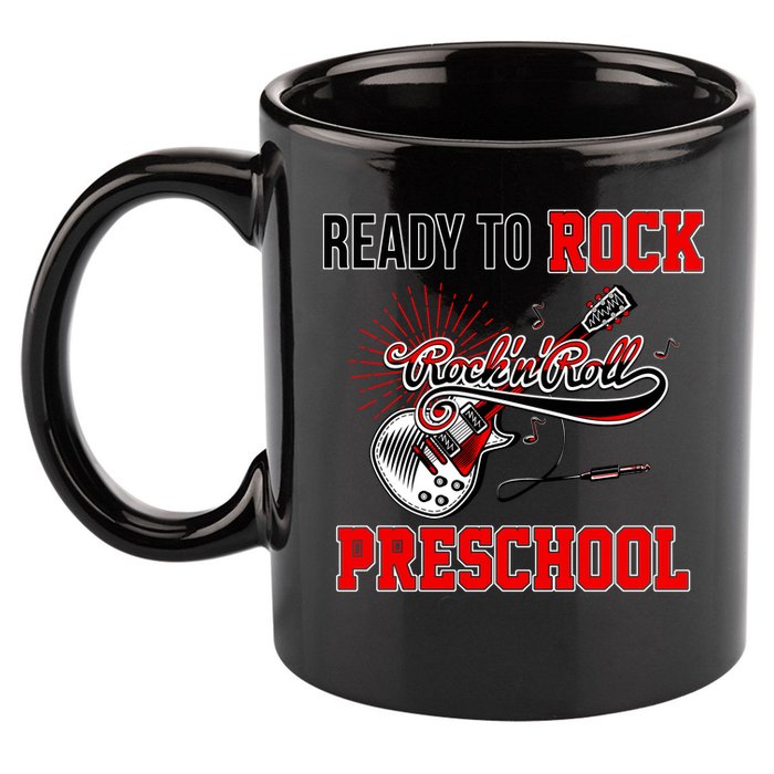 Ready To Rock Preschool 11oz C Handle Ceramic Mug