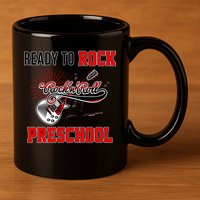 Ready To Rock Preschool 11oz C Handle Ceramic Mug
