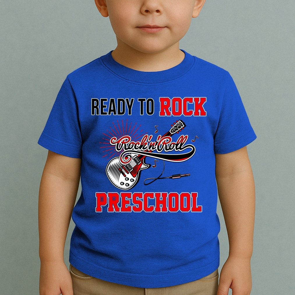 Ready To Rock Preschool Toddler T-Shirt