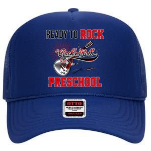 Ready To Rock Preschool High Crown Mesh Back Trucker Hat