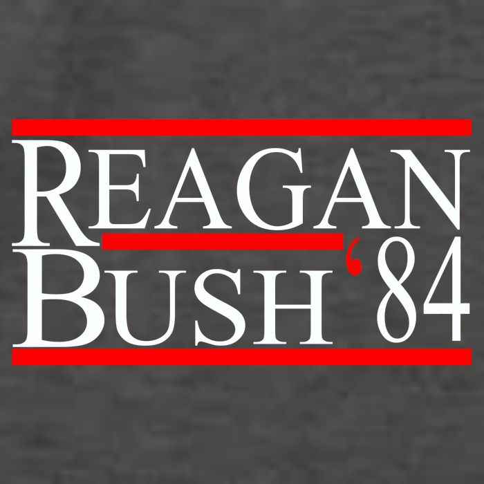 Reagan Bush 84 Retro USA Election Vector Backpack