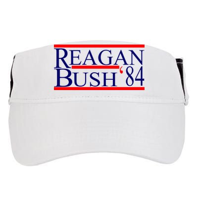 Reagan Bush 84 Retro USA Election Adult Drive Performance Visor
