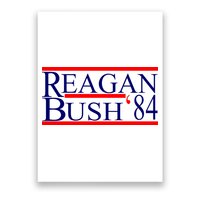 Reagan Bush 84 Retro USA Election Poster