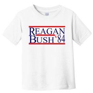 Reagan Bush 84 Retro USA Election Toddler T-Shirt