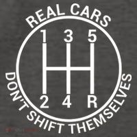 Real Cars Don't Shift Themselves Vector Backpack