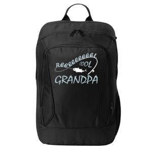 Real Cool Fishing Grandpa City Backpack