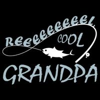 Real Cool Fishing Grandpa Backpack