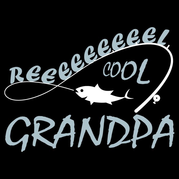 Real Cool Fishing Grandpa Backpack