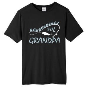 Real Cool Fishing Grandpa Tall Fusion ChromaSoft Performance T-Shirt