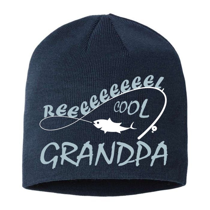 Real Cool Fishing Grandpa Sustainable Beanie