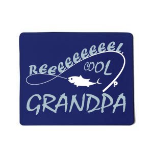 Real Cool Fishing Grandpa Mousepad