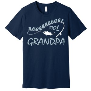 Real Cool Fishing Grandpa Premium T-Shirt