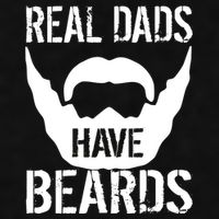 Real Dads Have Beards Ladies PosiCharge Tri-Blend Wicking Tank
