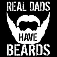 Real Dads Have Beards 7-Panel Snapback Hat