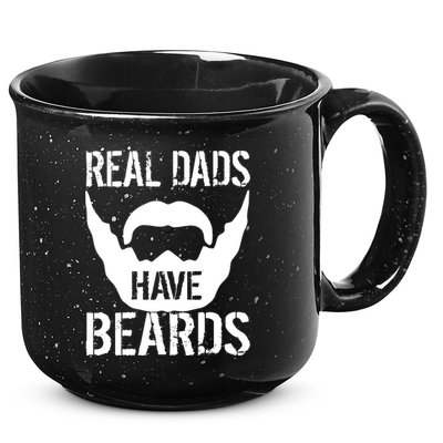 Real Dads Have Beards 15oz Campfire Ceramic Mug