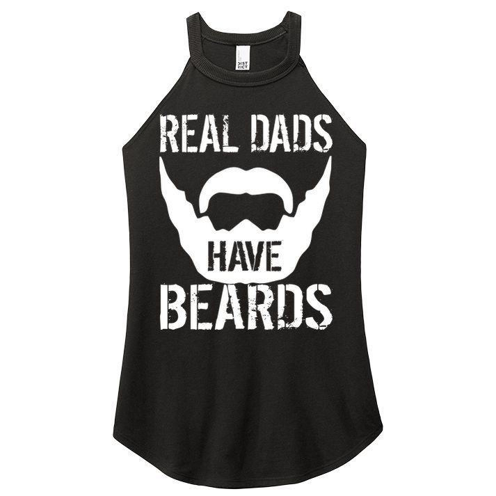 Real Dads Have Beards Women's Perfect Tri Rocker Tank